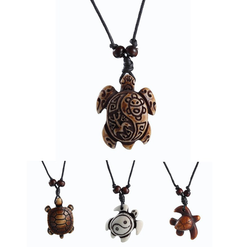 Island Tribal Shelly Necklace