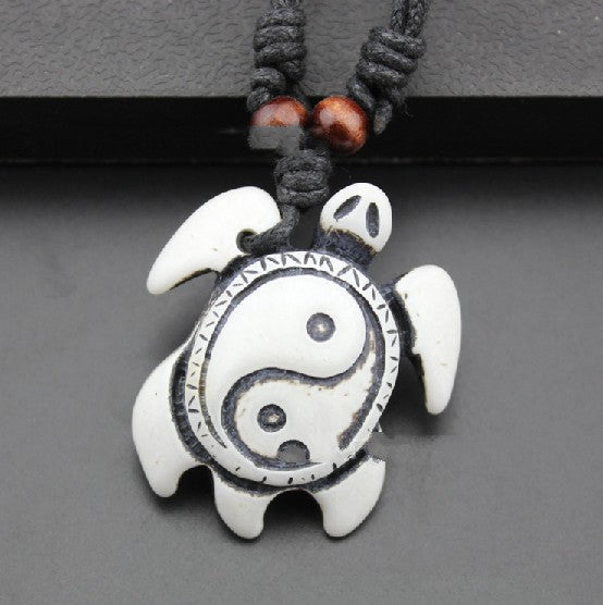 Island Tribal Shelly Necklace