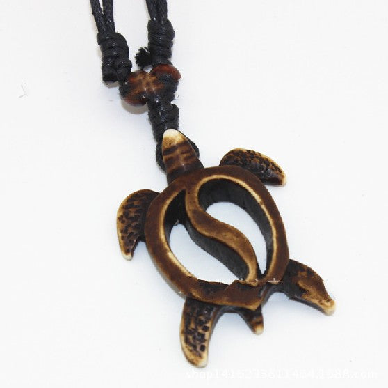 Island Tribal Shelly Necklace