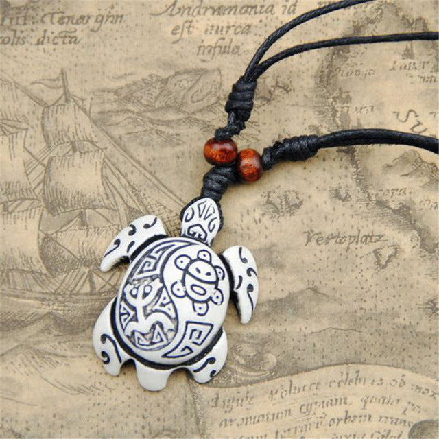 Island Tribal Shelly Necklace