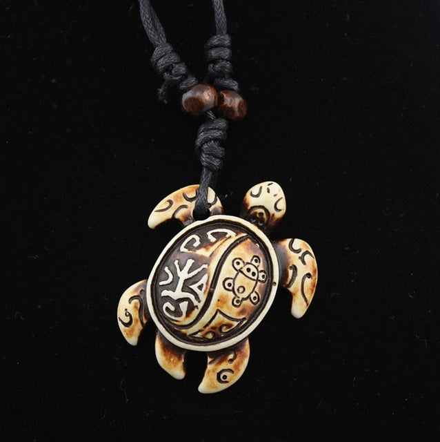 Island Tribal Shelly Necklace